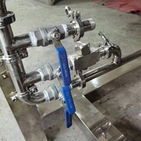 Réservoir de mélange de veste de chauffage électrique 1000-3000l avec mélangeur pour le chauffage de l'eau de jus de lait