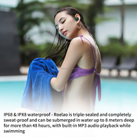 Harga pabrik Audifonos Inalambricos Auriculares De konduksi Osea Earphone tahan Air tulang udara konduksi Headphone nirkabel