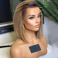 Nuove Parrucche Bob Liscio Remy Marrone 2026 XZY Pre-Plucked HD per Chiusura in Pizzo e Frontale in Pizzo, Capelli Umani Brasiliani per Donne Nere