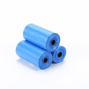 Vente d'usine – Sacs à déjections canines de luxe écologiques en plastique, multicolores, parfum fruité, pour l'élimination des déchets d'animaux, utilisation extérieure, logo personnalisé - Product Image 3