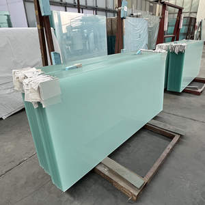 Panneaux en verre trempé givré élégants pour portes d'armoires, inserts de placards, étagères et projets de décoration intérieure résidentielle - Product Image 1