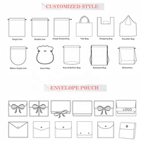 Sac à poussière en jute bio, pochette en toile de jute imprimée avec logo personnalisé pour vêtements de bébé, cadeaux, chapeaux et rangement de cheveux - Grande Vente