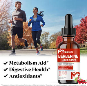 OEM Berberina Ceilão <span class=keywords><strong>Cinnamon</strong></span> Regulador Líquido Gotas Com Cromo, Melão Amargo & Açafrão para Sistema de Digestão & Saúde Imune - Product Image 5