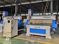 Routeur CNC 3 axes Routerstar pour la découpe du bois, commande NC Studio, moteur pas à pas 3.0KW à broche unique, prix compétitif