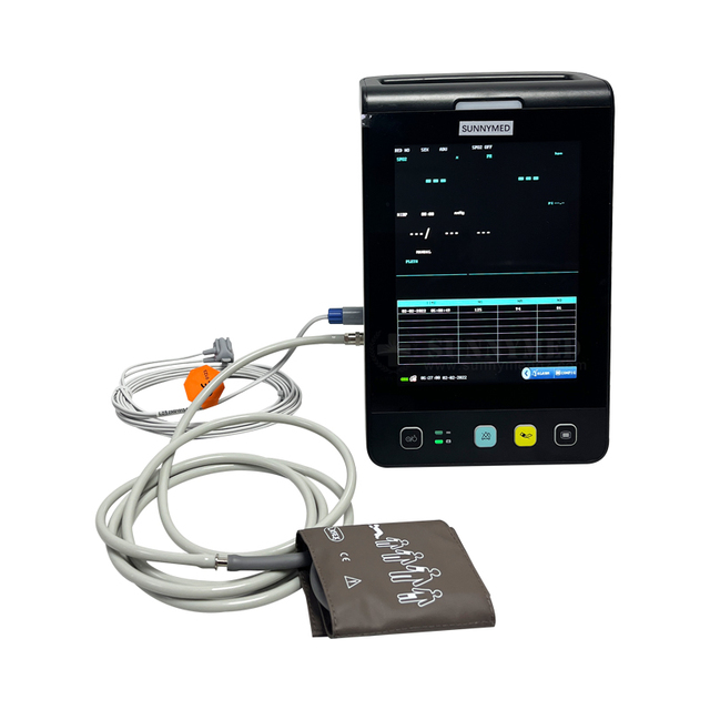 SY-C003-1 Veterinary Hospital Vital Signs Monitor 8inch Multi-parameter Patient Monitor