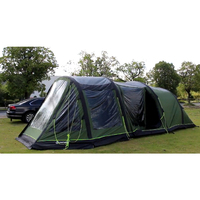 Tente de camping pour couples, chapiteau gonflable 3 pièces, tente de camping familiale carrée en polyester en Turquie