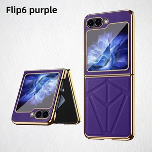   นำเสนอเคสโทรศัพท์แบบพับได้ กันกระแทก และกันลื่น สำหรับ Samsung Flip 6 ออกแบบมาเพื่อป้องกันการตกหล่นและ - Product Image 1