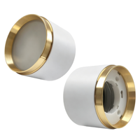 Module LED encastré GX53 pour luminaire, boîtier en aluminium, spot de plafond moderne, intérieur IP44, pour maison et bureau, support de lampe GX53