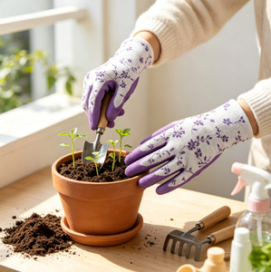 <span class=keywords><strong>Gants</strong></span> de jardinage légers les plus vendus, paume enduite de mousse de latex, résistants aux épines, lavables en machine, pour le personnel de l'aménagement paysager des parcs - Product Image 2