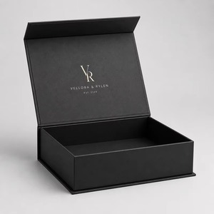 Caja de Cartón Magnética Personalizada <span class=keywords><strong>CRD</strong></span> para Regalo con Solapa Magnética, Embalaje de Papel Rígido Ecológico, Caja Plegable - Product Image 4
