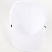 Бейсбольная кепка Oem высокого качества для мужчин и женщин, белые кепки с перфорацией и лазерной резкой, с 5 изогнутыми полями и принтом логотипа