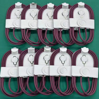 Kabel USB-C 60W PD 3A Pengisian Cepat Berbahan Logam & Nilon Kepang untuk iPhone 18/17/16/15 Pro Max & iPad 1M