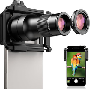 เลนส์กล้องโทรศัพท์มือถือ HD ซูม 6 เท่า เลนส์มาโคร 150 มม. เคลือบหลายชั้นสำหรับการถ่ายภาพด้วยโทรศัพท์มือถือและการสังเกตด้วยตาเปล่า - Product Image 1