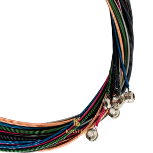 Guitarra Eléctrica de 6 Cuerdas con Núcleo de Acero Duradero y Profesional, Personalizada OEM, con Bobinado de Cobre Colorido, para Principiantes - Product Image 5