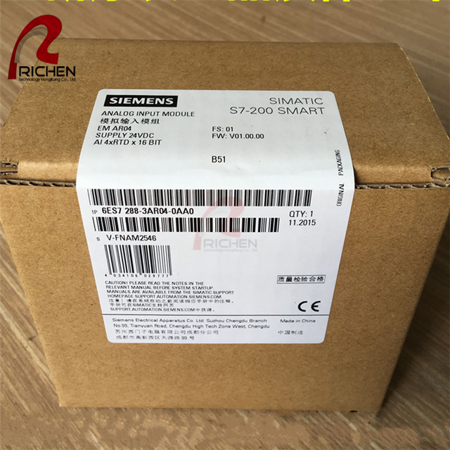 New Siemens Brand New Original SIMATIC S7-1200 6ES7288-3AR04-0AA0 Programming Controller PLC Module 6ES7288-3AE08-0AA0
