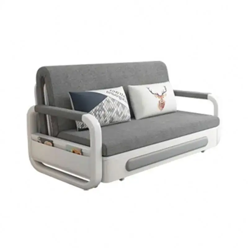 رغوة عالية الكثافة مع تخزين النوم مستلق متعدد الوظائف سرير أريكة قابلة للطي