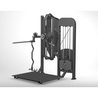 Máquina de Gimnasio Multifuncional de Doble Función para Brazos, Bíceps y Tríceps, Máquina de Curl de Brazos de Pie con Peso Integrado