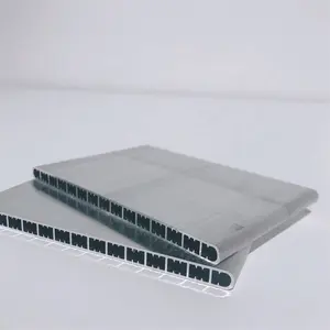 Sirip Pendingin Udara Microchannel Tabung Datar Aluminium Foil Fin Heatsink Bagian Penukar Panas Kustom untuk Radiator Evaporator