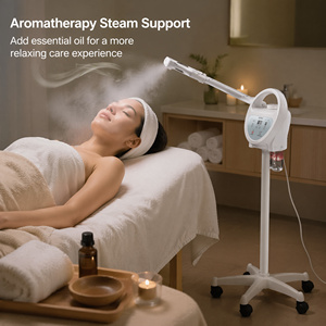 Nuovo Vaporizzatore Facciale Digitale Cosmetico all'Ozono con Stativo Macchina per la Pulizia Profonda della Pelle - Product Image 6