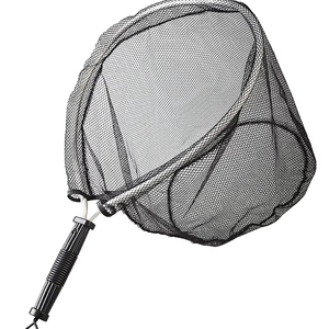 Micro-đối tượng Fly Lưới Đánh Cá luya Hợp kim nhôm cá hồi bắt mini tay <span class=keywords><strong>Net</strong></span> loại nút duy nhất - Product Image 1