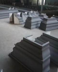 Corniche décorative extérieure en mousse EPS durable Corniches de construction en mousse EPS en polystyrène pour la décoration extérieure - Product Image 4