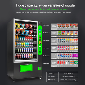 Distributore Automatico di Snack TCN per Piccole Imprese, Macchina Automatica per la Vendita di <span class=keywords><strong>Bevande</strong></span> - Product Image 5