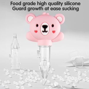 ร้อนขายส่งใหม่น่ารักซิลิโคนนุ่มเครื่องช่วยหายใจจมูกสําหรับเด็กด้วยตนเองล้างจมูกสําหรับ<span class=keywords><strong>ทารก</strong></span> - Product Image 5