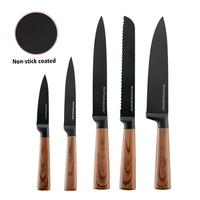 Hip-home 5 pièces couteaux utilitaires de cuisine couteaux de chef en acier inoxydable ensembles de couteaux japonais de cuisine