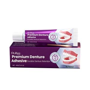 Adesivo <span class=keywords><strong>per</strong></span> Protesi Dentarie ORALHOE Premium, Naturale, Confortevole e di Alta Qualità, Vendita Top - Product Image 3