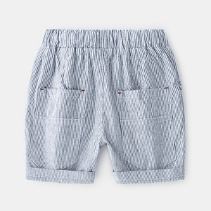 Compre Directamente del Fabricante en China, Pantalones Cortos de Playa de Algodón a Rayas para Niños, Pantalones de Cinco Puntos de AliExpress - Product Image 3