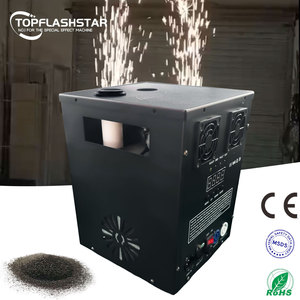 Machine à étincelles froides 750W avec contrôle DMX, poudre de Ti, machine à fontaine de feux <span class=keywords><strong>d</strong></span>'artifice pour équipement <span class=keywords><strong>d</strong></span>'effets de scène de mariage - Product Image 1