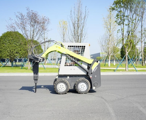 Chargeuse compacte Zoomlion ZS030R 0,3 tonne 0,18 m3 à 4 roues motrices, électrique, certifiée CE - Product Image 3