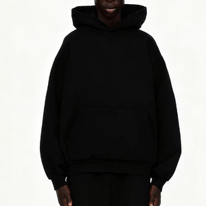 Sudadera Cómoda de Corte Cuadrado |   Sudadera Estilo Urbano para Hombre y Mujer |   Sudadera Unisex de Algodón French Terry para Uso Diario - Product Image 1