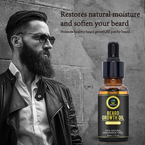 Vente en gros Kit d'huile de croissance <span class=keywords><strong>pour</strong></span> barbe et <span class=keywords><strong>moustache</strong></span> Huile de barbe San chanvre bois de santal personnalisée avec huile d'argan Vitamine E - Product Image 2