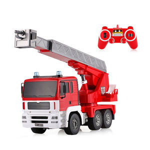 Camión de <span class=keywords><strong>Bomberos</strong></span> RC Double E E517-003 con Escalera Aérea, Escala 1/20, con Efectos de Sonido y Luz, Juguete de <span class=keywords><strong>Control</strong></span> Remoto para Niños - Product Image 5