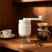 Moulin à café manuel portable en acier inoxydable pour hôtel et usage domestique, idéal pour le camping – Offre spéciale