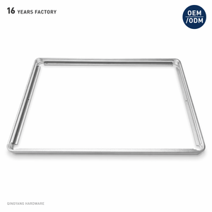 กรอบอะลูมิเนียมชุบสีเงินขัดเงาแบบ OEM สำหรับจอแสดงผล LCD ขนาด <span class=keywords><strong>32</strong></span> 43 55 65 75 นิ้ว ผู้ผลิตจอแสดงผลดิจิทัล - Product Image 1