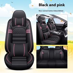 Роскошная подушка на сиденье автомобиля красная дышащая мультяшная Four Seasons Удобная индивидуальная привлекательная накладка на сиденье автомобиля - Product Image 6