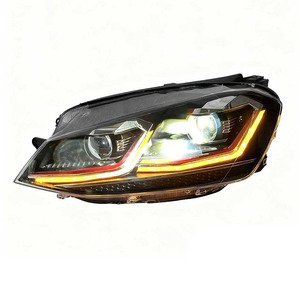 Ricambi Auto SJC per <span class=keywords><strong>Volkswagen</strong></span> <span class=keywords><strong>Golf</strong></span> 7 <span class=keywords><strong>7.5</strong></span> Faro a LED 2013-2020 con Luce Diurna Modificata Lampada Anteriore per Aggiornamento Accessori Auto - Product Image 4