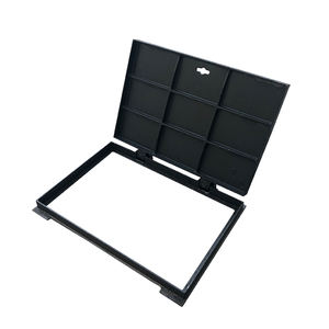 EN124 ISO9001 400x600 연성 주철 직사각형 맨홀 커버 (하이 퀄리티 포함) - Product Image 4