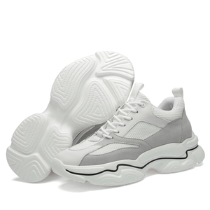 Zapatillas de Moda para Hombre con Alzas Internas, Zapatos Casuales que Aumentan la Estatura, Plantillas de 7-8CM para Aumentar la Altura - Product Image 4