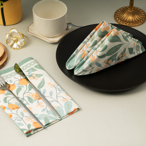 Servilletas de Algodón Cuadradas de Flores Tejidas a Crochet Personalizadas de Lujo, Reutilizables, Ecológicas, Orgánicas, Estilo <span class=keywords><strong>Campestre</strong></span> Francés, Románticas - Product Image 4