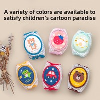 Genouillères réglables pour enfants, équipement de protection contre les chutes, pour nourrissons et tout-petits, respirantes, résistantes à l'abrasion, pour la marche et le ramper