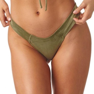 Traje de Baño Bikini de 2 Piezas para Mujer, con Aros, Tela Texturizada, Ropa de Playa y Baño, Venta Caliente 2025 - Product Image 5