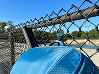 Sac à dos de pickleball tout-en-un bleu, sac à dos organisé pour raquettes de pickleball, sac de pickleball du bureau au terrain pour homme et femme