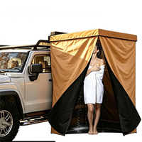 Auvent latéral universel pour voiture, tente de douche imperméable 420D, abri pliable pour toit de voiture, pour camping, SUV, 4x4, overlanding
