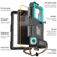 Nouveau multicolore 15m / 50 pieds plongée / natation photographie plongée IP68 professionnelle étanche pour iphone15pro 14 XR