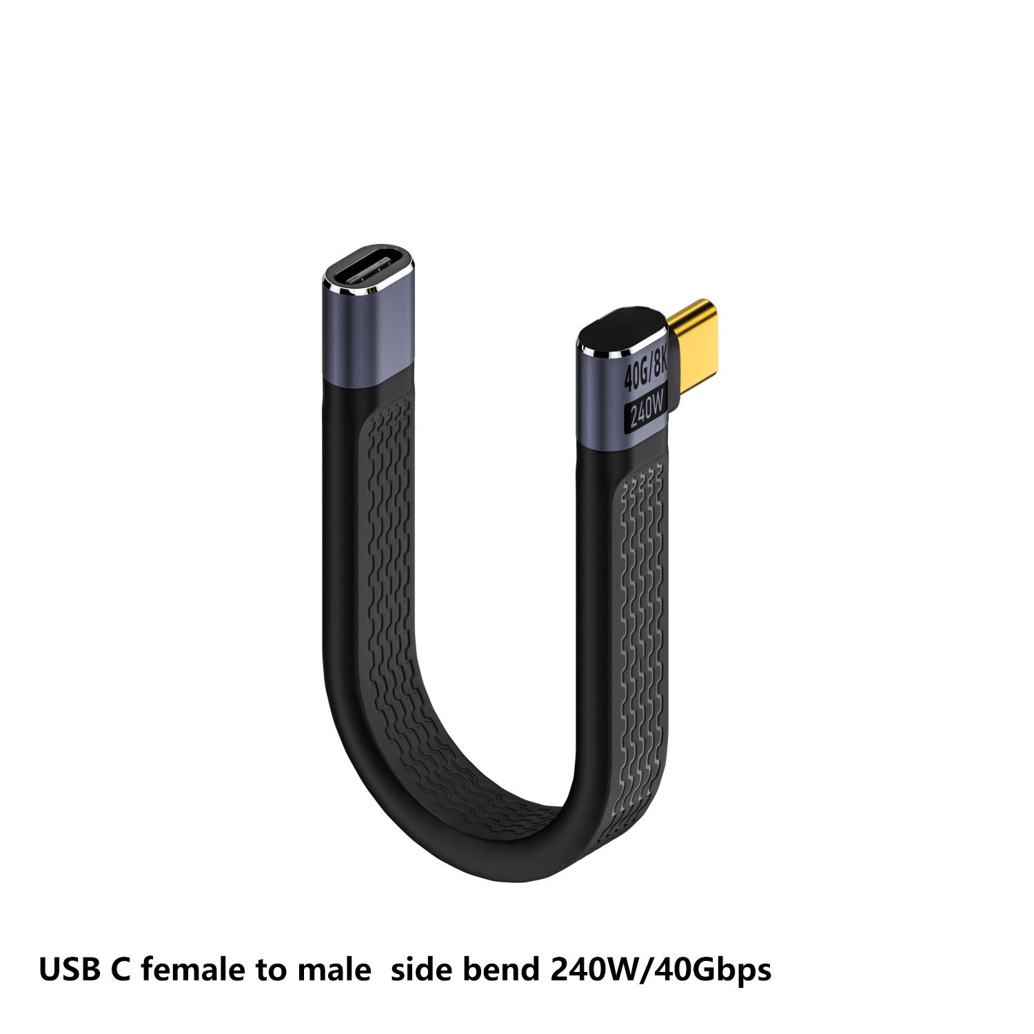 C femelle vers C mâle Coudé noir