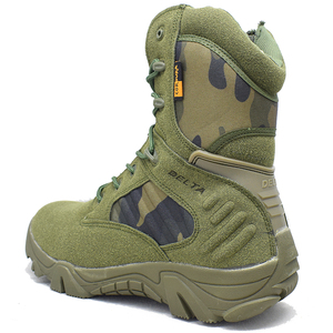 防水アンチスリップ耐摩耗迷彩安全靴男性ハイキングブーツハンティングブーツ - Product Image 3