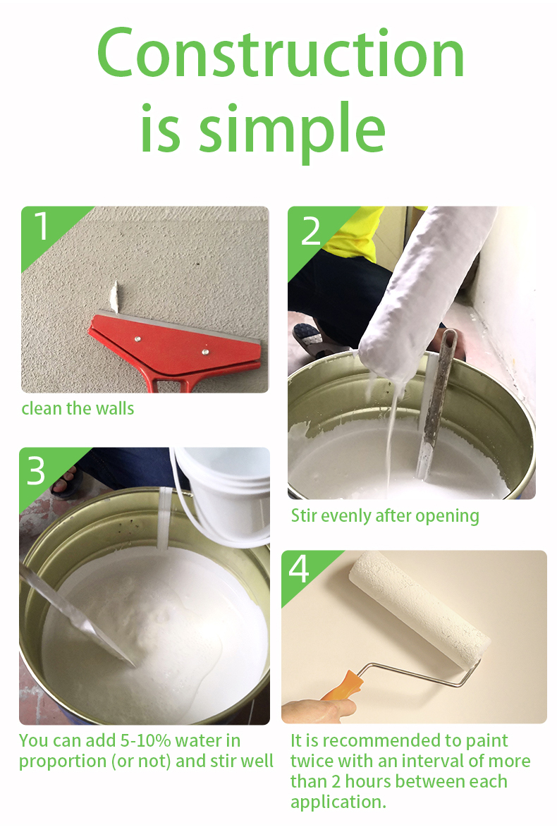 High Quality cheap price environmental-friendly  Interior wall coating
